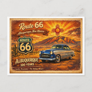 Route 66 Centennial-serien – (1 av 6) Vykort