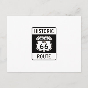 Route 66 Chicago Vykort