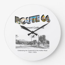 Route 66 Clock