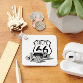 Route 66 Design Nyckelring