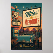 Route 66 Drive In Memories Centennial Art