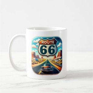 Route 66 Förenta staterna Kaffemugg
