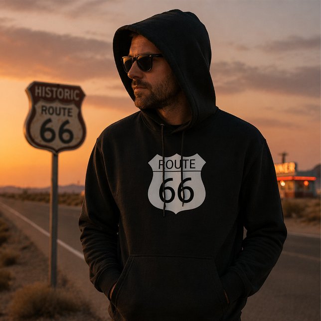 Route 66 herrtröja hoodie (Skapare uppladdad)
