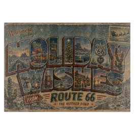 Route 66 Holiday Wishes Kökskonst