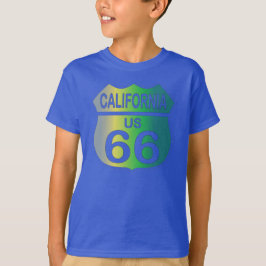 Route 66 i California tri-färg-skjorta T Shirt