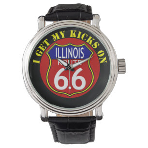Route 66 Illinois Watch Armbandsur