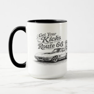 Route 66 Kaffe Mugg
