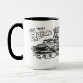Route 66 Kaffe Mugg