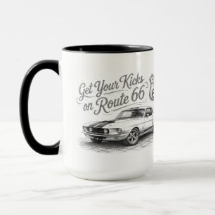 Route 66 Kaffe Mugg