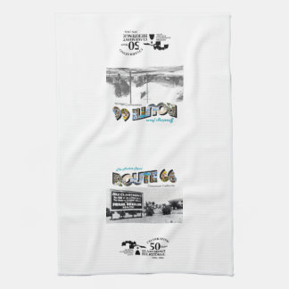 Route 66 Kitchen Tea Towel Kökshandduk