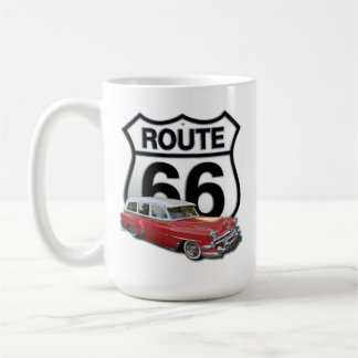Route 66 Klassisk bil Kaffemugg