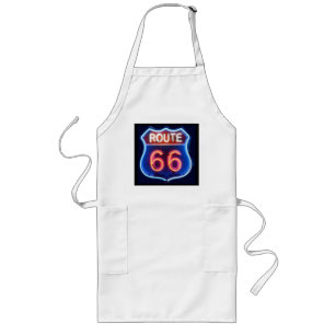 Route 66 lång förklän långt förkläde