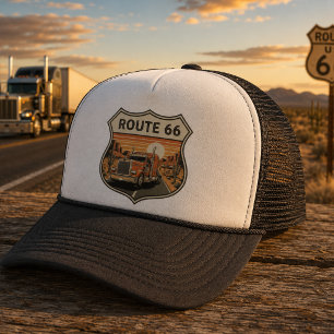 Route 66 Lastbilschaufför Keps