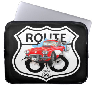 Route 66 life style  love the freedom laptop fodral