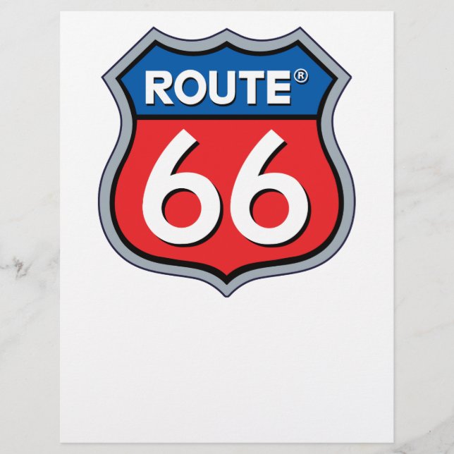 Route 66-logotyp (Framsida)