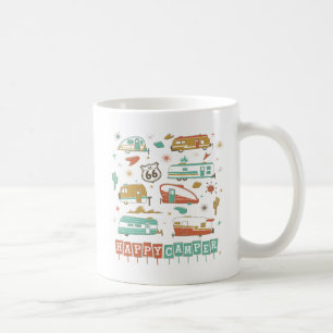Route 66 Lycklig Camper Kaffemugg