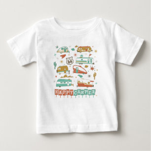 Route 66 Lycklig Camper T Shirt