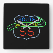 Route 66, Mor Road, Neon Sign