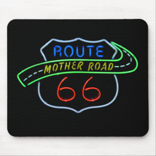 Route 66, Mor Road, Neon Sign Musmatta