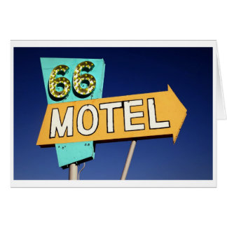 Route 66 Motel Hälsningskort