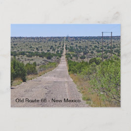 Route 66 nära Tucumcari New mexico Vykort