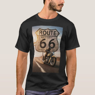 Route 66 Nostalgia T Shirt