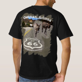 Route 66 Oatman Arizona Åsnor På Gatan Tee