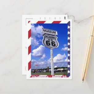 Route 66 - Oklahoma - USA - Vykort