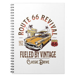 ROUTE 66 REVIVAL - BRYT AV VINTAGE - BEL LUFT ANTECKNINGSBOK