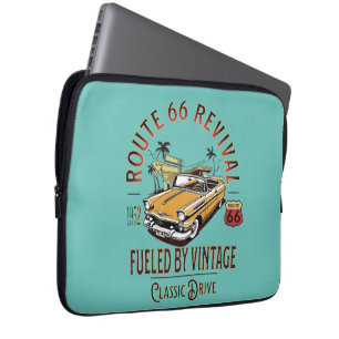 ROUTE 66 REVIVAL - BRYT AV VINTAGE - BEL LUFT LAPTOP FODRAL