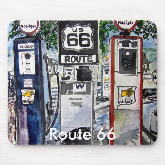 route_66 rutt 66 musmatta (Framsidan)