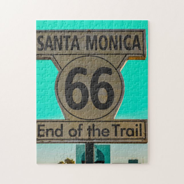 Route 66 Santa Monica. Pussel (Vertikal)