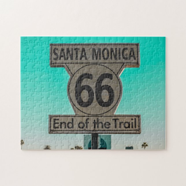 Route 66 Santa Monica. Pussel (Horisontell)