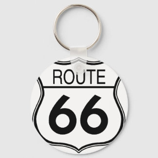 Route 66 Sign Nyckelring