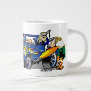 Route 66 Tecknad Giant Coffee Mugg Jumbo Mugg
