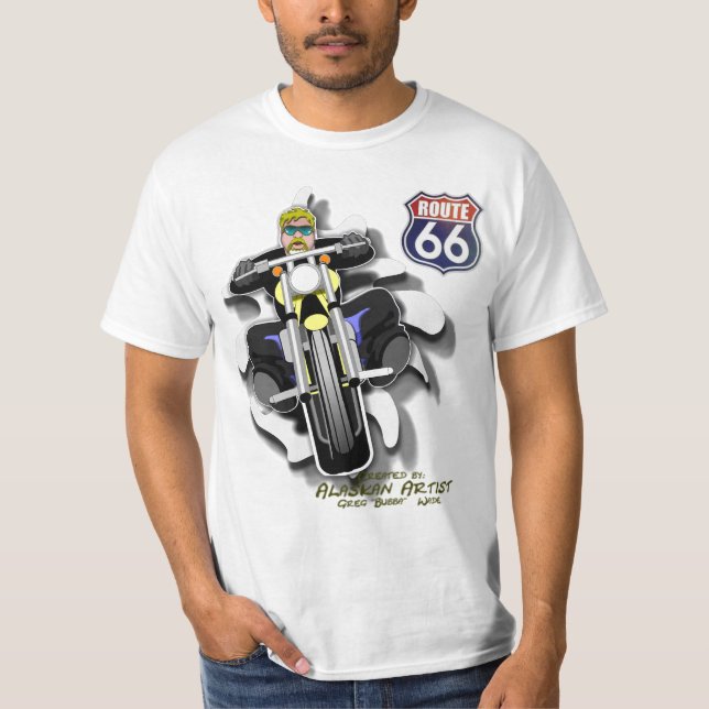 ROUTE-66 TEE SHIRT (Framsida)
