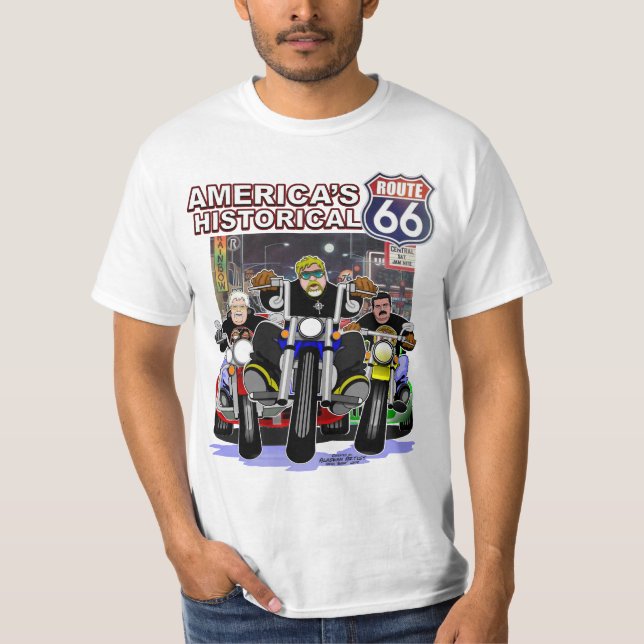 ROUTE-66 TEE SHIRT (Framsida)