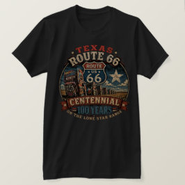 Route 66 Texas Centennial-kläder T Shirt