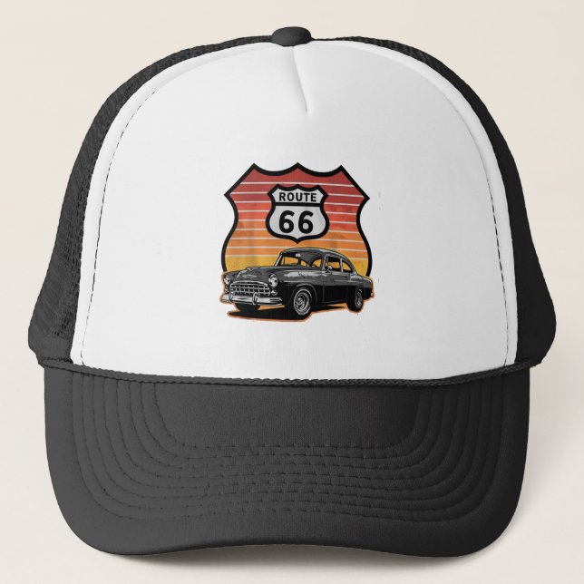 Route 66 Texas-mössa Keps (Framsida)