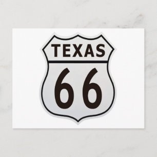 Route 66 Texas Vykort