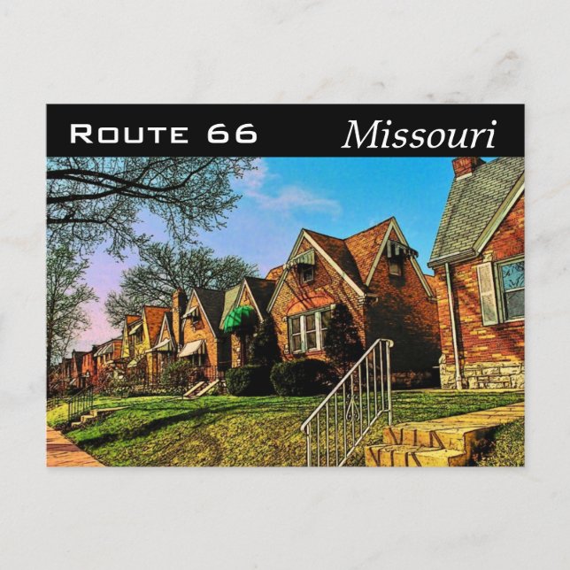 Route 66 vykort (Framsida)