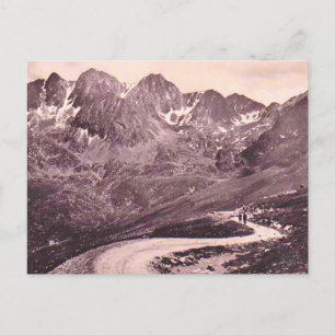 Route d'ANDORRE Cirque de Font-Negre 1910 Vykort