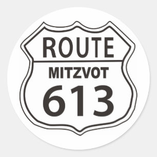 ROUTE MITZVOT 613 RUNT KLISTERMÄRKE