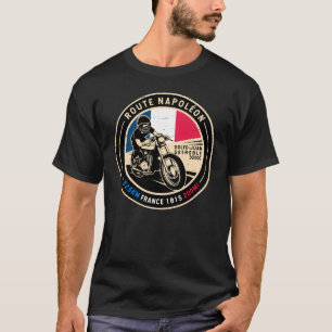 Route Napoleon   FRANKRIKE   Motorcykel T Shirt