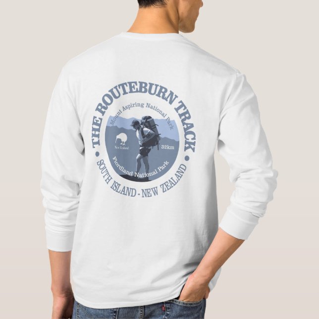Routeburn Track T-shirt (Baksida)
