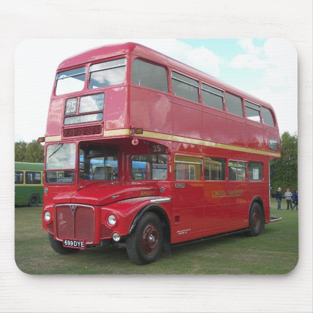 Routemaster buss musmatta (Framsidan)