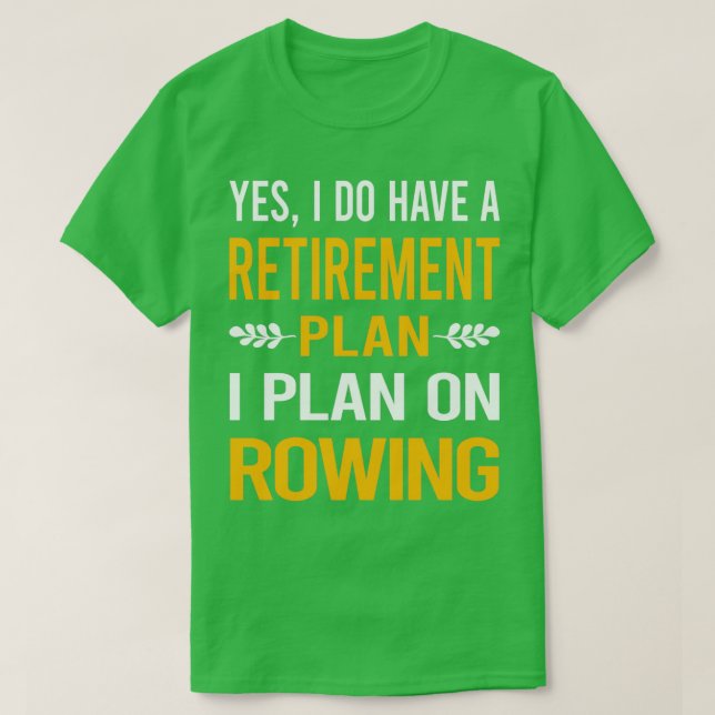 Routningsrad för min Pension-plan T Shirt (Design framsida)