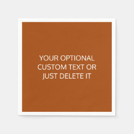 Roux solid färg trendig cocsvans party palett pappersservett