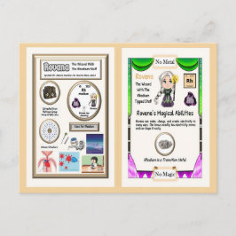 Rovana - handelskort för rodium vykort