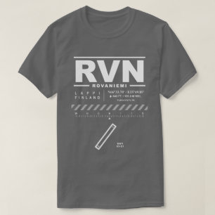 Rovaniemi Airport RVN T Shirt